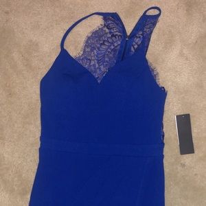 Blue Cocktail Dress